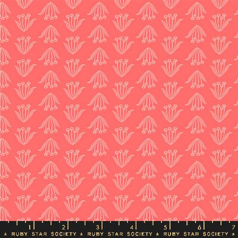 Endpaper Crocus in Strawberry - Ruby Star Society Sold by the Half Yard